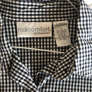 Career Button Down Blouse S